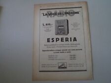 Advertising pubblicità 1934 usato  Salerno