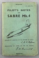 Sabre mk.4 pilots for sale  BRIGHTON