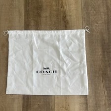 NOVO COACH Bolsa de Pó Bolsa de Proteção Capa Branca Bolsa de Armazenamento Cordão 23”X18.5” comprar usado  Enviando para Brazil