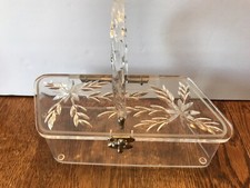 Bolsa de mão vintage transparente Lucite acrílica alça superior MCM -Charles S. Kahn comprar usado  Enviando para Brazil