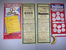 Affiche cirque 1952 d'occasion  Le-Fayet
