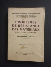 Problèmes résistance matéri d'occasion  Graulhet