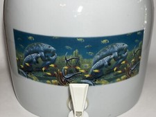 Manatees ceramic porcelain for sale  San Jose