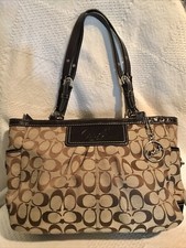 Coach signature pleated for sale  Kingston
