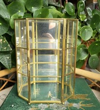 Vintage brass mirrored for sale  BROMLEY