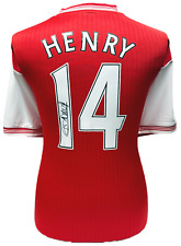 Thierry henry signed for sale  MANCHESTER