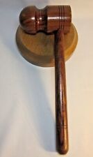 Palm gavel block. for sale  LUTON