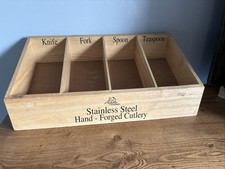 Retro wooden cutlery for sale  CLECKHEATON