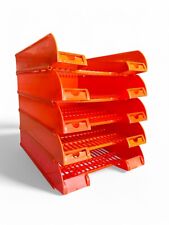 Corbeille plastique orange d'occasion  La Gacilly