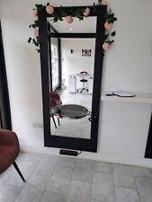 Salon mirror black for sale  WEST DRAYTON