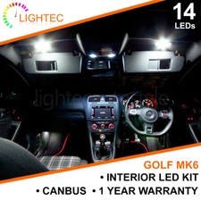Usado, Kit de atualização de lâmpada branca xenônio para VW Golf MK6 14/pc LED luz interna Reino Unido comprar usado Usado, Kit de atualização de lâmpada branca xenônio para VW Golf MK6 14/pc LED luz interna Reino Unido comprar usado  Enviando para Brazil
