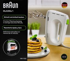 Braun HM1100WH MultiMix1 Handmixer weiß gebraucht kaufen  Berlin