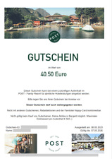 Hotelgutschein family resort gebraucht kaufen  Mannheim
