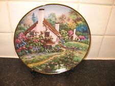 Cottage scene plate for sale  Shipping to Ireland