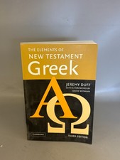 Elements new testament for sale Elements new testament for sale  BIRMINGHAM