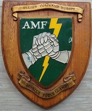 Holzschild allied mobile gebraucht kaufen  Frankfurt (Oder)