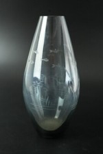Glas vase rauchglas gebraucht kaufen  Aichwald
