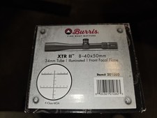 Burris xtr 40x50mm for sale  Spanish Fork