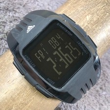 Usado, Relógio Adidas masculino ADP6090 multifuncional preto borracha quartzo digital 50mm 7 3/4" comprar usado  Enviando para Brazil