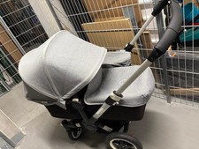 Kinderwagen grau blau gebraucht kaufen  Düsseldorf