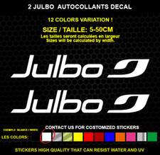 Julbo autocollant véritable d'occasion  Argenteuil