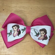 Disney Bela Bela e a Fera Inspirado Princesa Arco de Cabelo Barrette STH comprar usado  Enviando para Brazil
