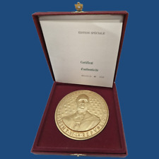 Médaille plaque portrait d'occasion  Rivesaltes
