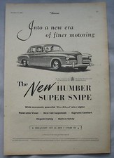 1952 humber super for sale  DARWEN