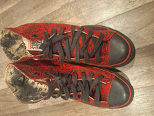 Tênis VISION STREET WEAR 1987 Lona HI Top Tamanho 11.5 Vermelho Vintage!, usado comprar usado  Enviando para Brazil