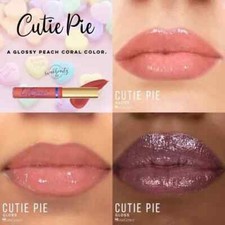 Lipsense Cutie Pie Brilho Labial Hidratante Menor 0,20 fl oz Tamanho Médio Novo Selado comprar usado  Enviando para Brazil
