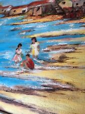 Tableau enfant mer d'occasion  Montboyer