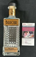 Garrafa de uísque vazia lote pequeno de bebidas espirituosas assinada e inscrita Ed Belfour JSA CERTIFICADO DE AUTENTICIDADE comprar usado  Enviando para Brazil