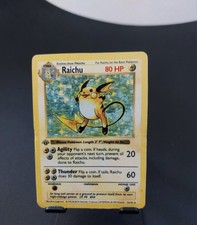 Pokémon raichu holo gebraucht kaufen Pokémon raichu holo gebraucht kaufen  Velden