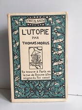 Utopie thomas morus d'occasion  Ancy-le-Franc