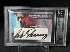 BGS Custom Arnold Schwarzenegger Cut Signature Terminator 2 Judgement Day BAS comprar usado BGS Custom Arnold Schwarzenegger Cut Signature Terminator 2 Judgement Day BAS comprar usado  Enviando para Brazil