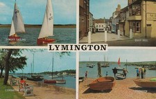 Multi view postcard for sale  NEW MILTON