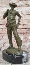 Detailed bronze cowboy d'occasion  Expédié en Belgium