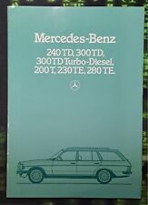 Prospekt mercedes benz gebraucht kaufen  Potsdam