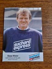 Sepp maier card d'occasion  Saint-Quentin