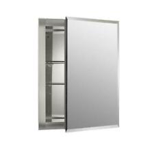 Embark Slim 16 pol. L x 20 pol. Armário retangular de remédios com espelho H, usado comprar usado  Enviando para Brazil