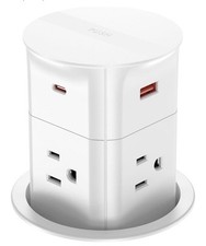 ANNQUAN tomada pop-up automática bancada 20W USB-C potência de carregamento rápido 3,15” comprar usado  Enviando para Brazil