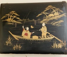 Japanese black lacquer for sale  COLCHESTER