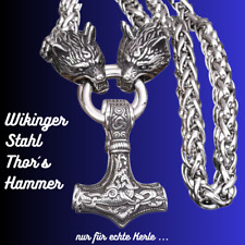 Thors hammer halskette gebraucht kaufen  München