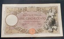 Banconota 500 lire usato  Monserrato