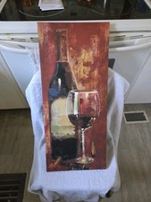 Wine bottle glass for sale  Adams