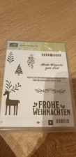 Stampin stempelset unterm gebraucht kaufen  Halvesbostel