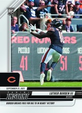 Luther Burden III RC - 2025 Panini Instant NFL #96 Chicago Bears PRÉ-VENDA comprar usado  Enviando para Brazil