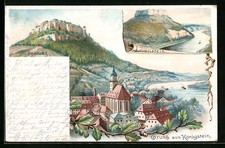 Lithographie königstein lilie gebraucht kaufen  Berlin