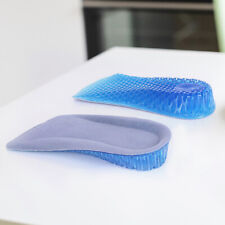 Palmilhas unissex para elevação de calcanhar em gel favo de mel aumento de altura inserções de sapatos almofadas, usado comprar usado  Enviando para Brazil