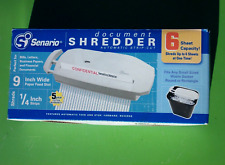 Senario document shredder for sale  Sedro Woolley